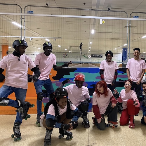 Skates4Mates. Photo: Majid Dhana.